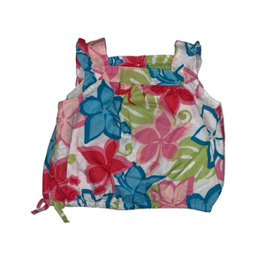 Gymboree Colorful Baby Girl Tank Top 6-12M Cotton